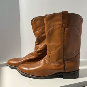 Justin Ropers’ Men Cowboy Boots Size 11